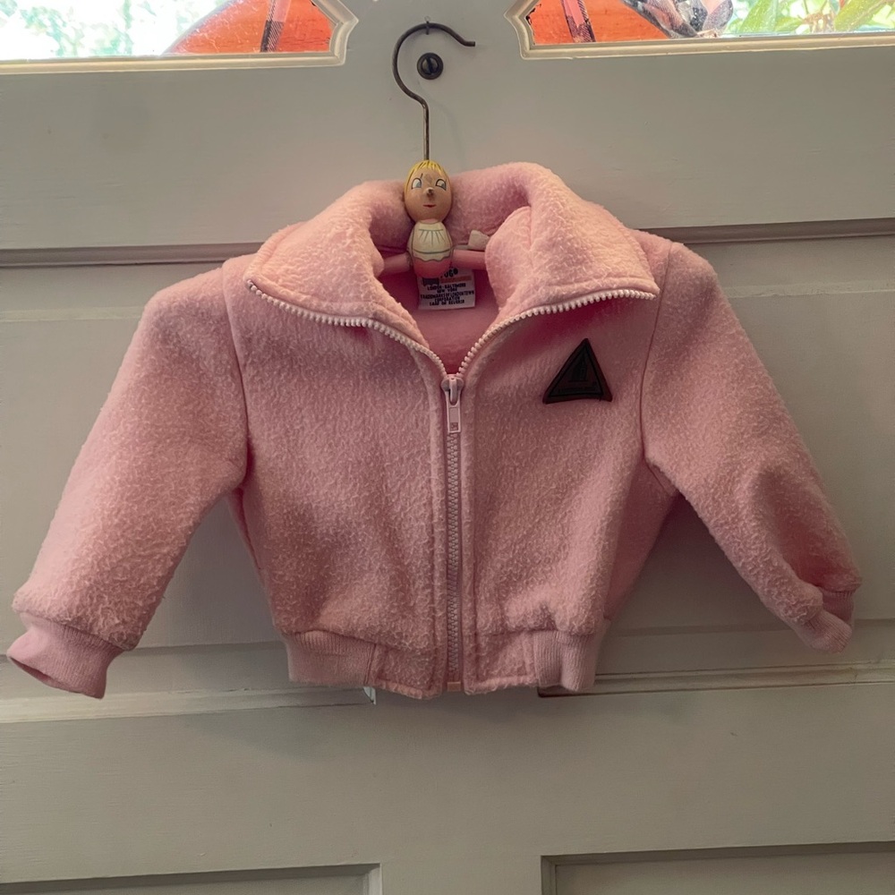 London Fog vintage Pink Fleece Jacket